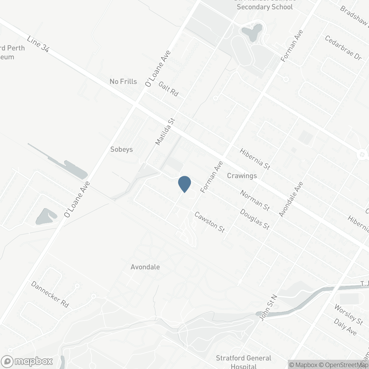 10 BUCKINGHAM DRIVE, Stratford, Ontario N5A 7Z9